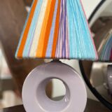 Woven table lamp