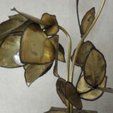 Lampe fleurs vintage