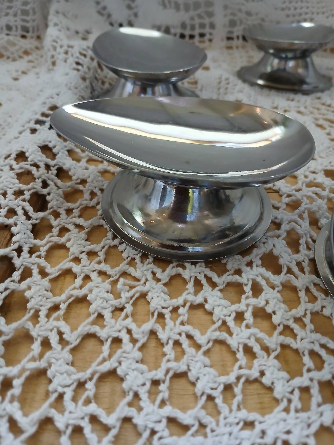 6 stainless steel avocado bowls