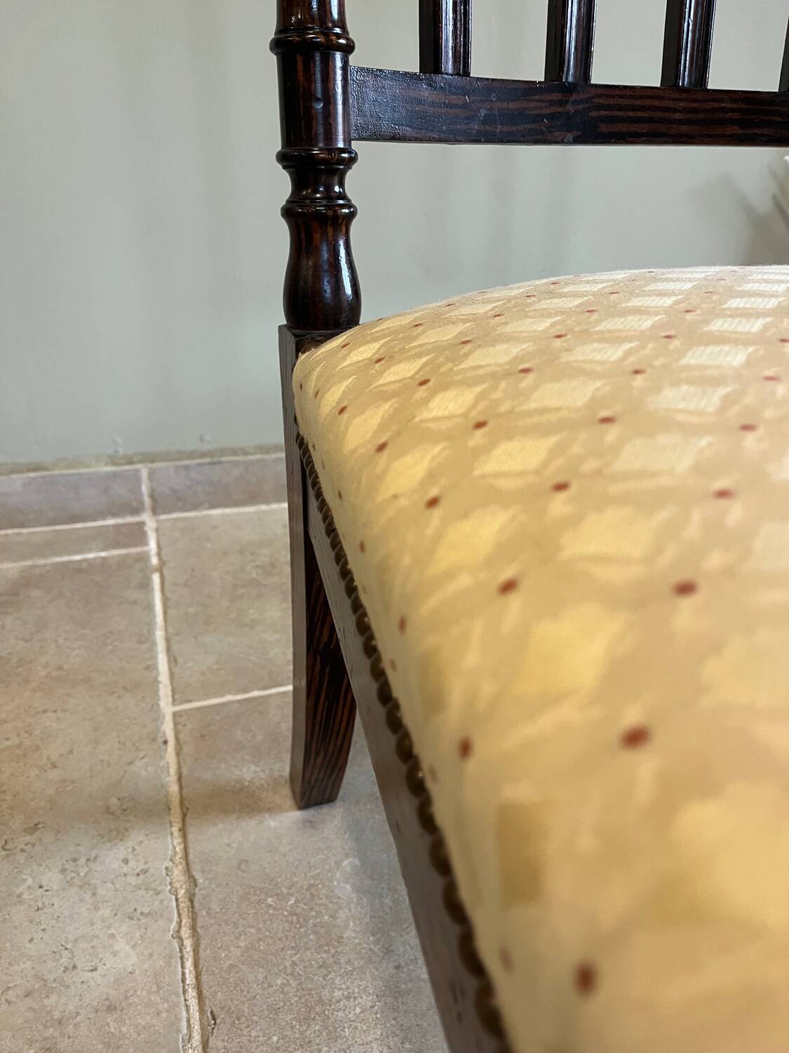 Napoleon III style armchair