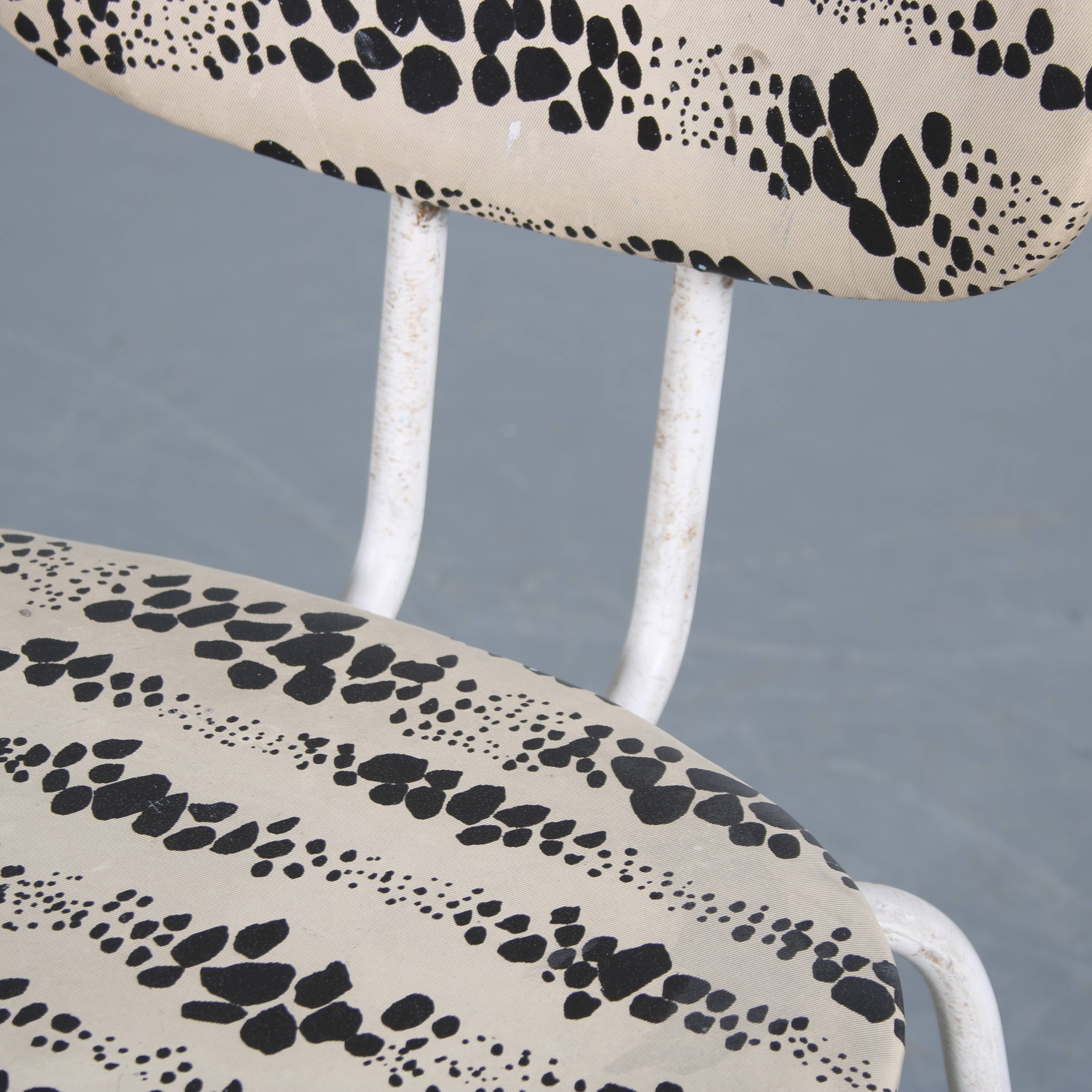 Pair of Willy van der Meeren side chairs for Tubax, Belgium, 1950