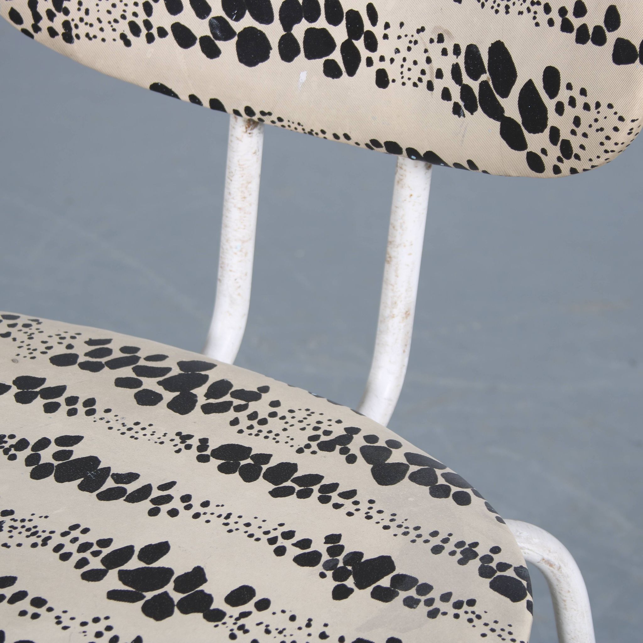Pair of Willy van der Meeren side chairs for Tubax, Belgium, 1950