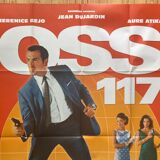 Affiche cinéma originale "OSS 117 le Caire nid d'espions" Jean Dujardin