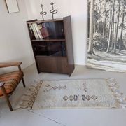 Vintage Moroccan wool rug