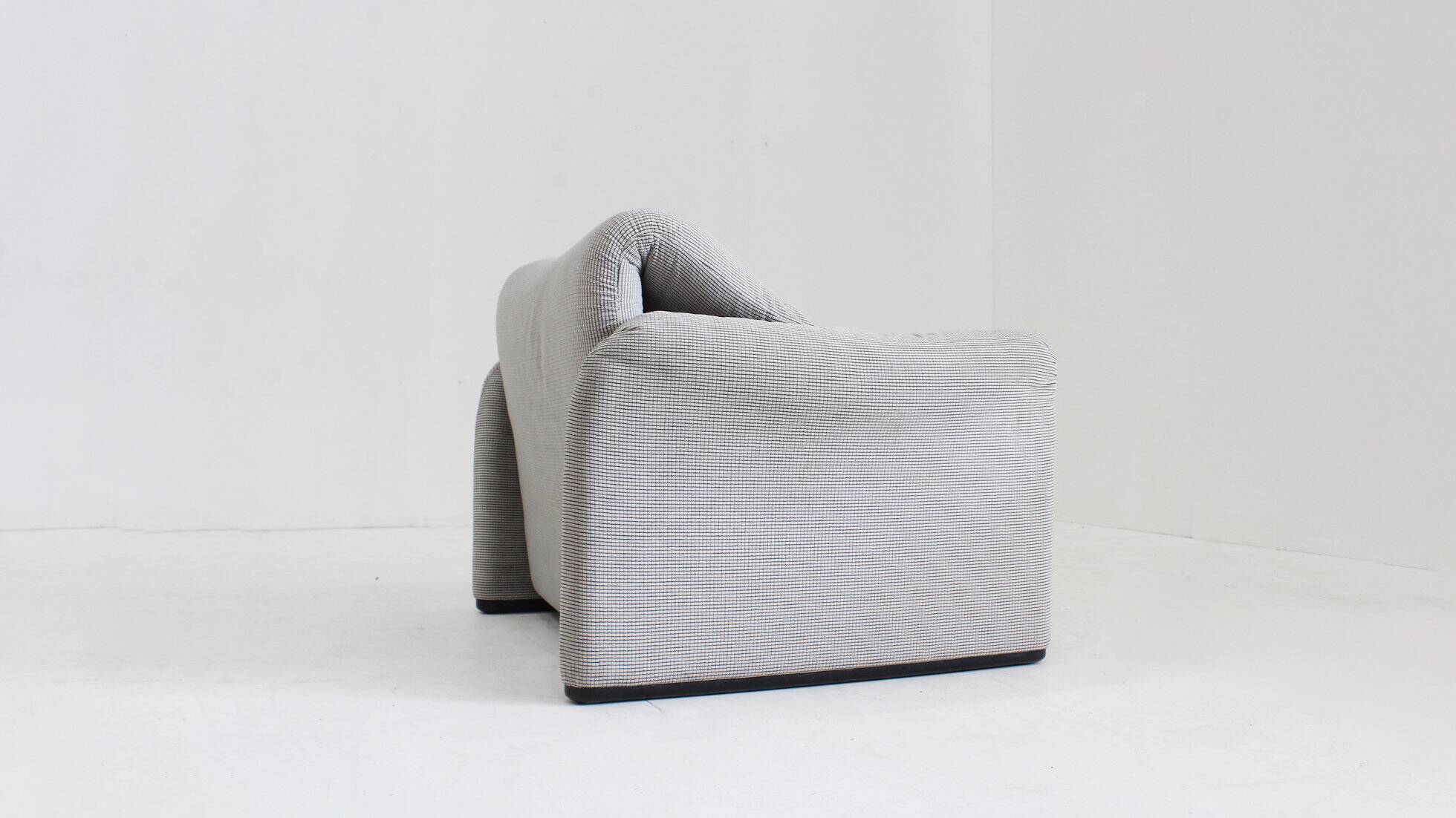 Fauteuil Maralunga vintage de Cassina par Vico Magistretti