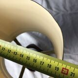 70' lamp in wood and chrome