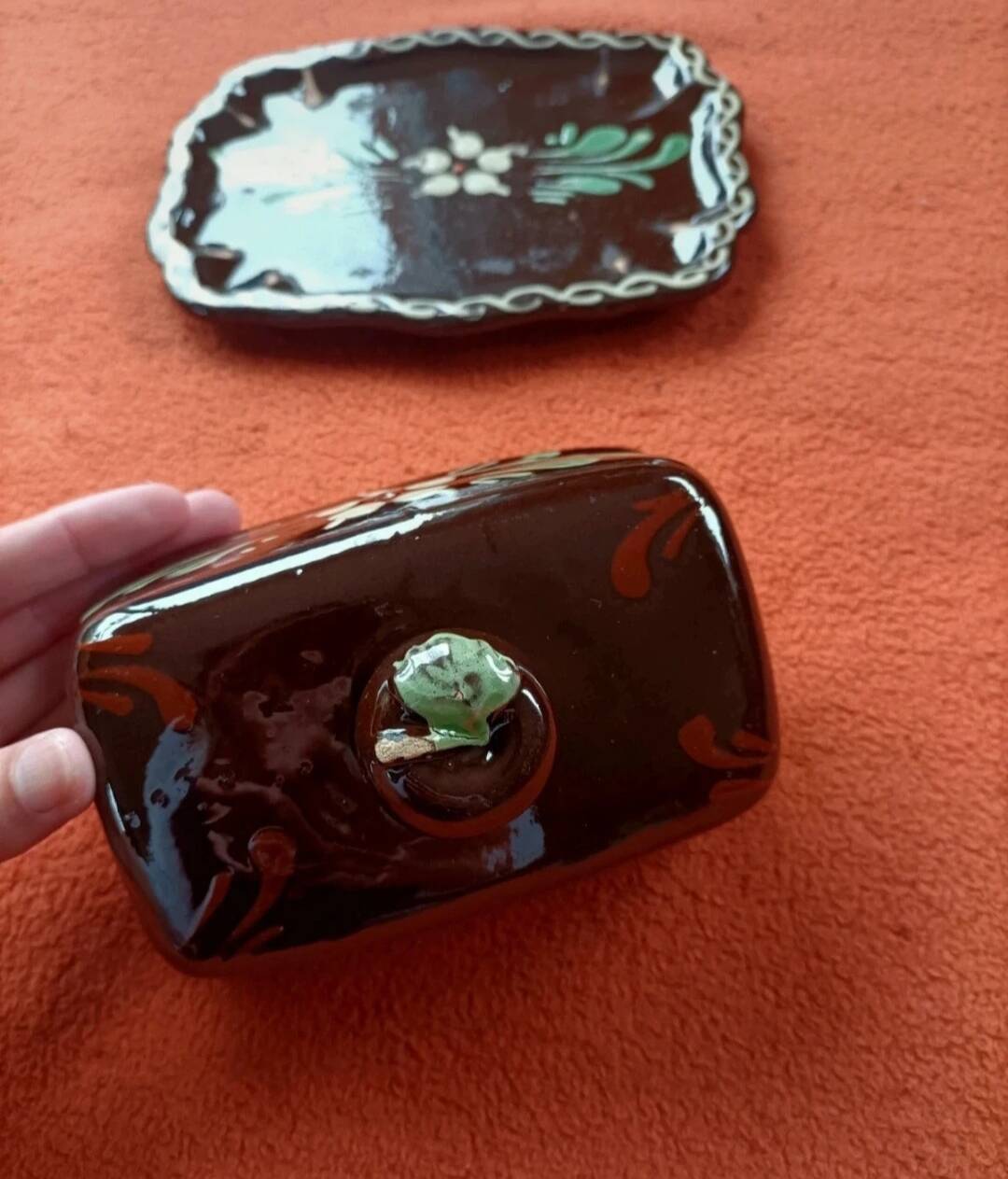 Retro ceramic sugar bowl 💐