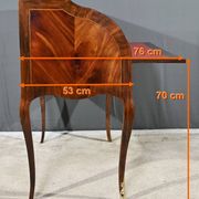 Mahogany and Rosewood Cylinder Desk, Louis XV period – 1st part XVI