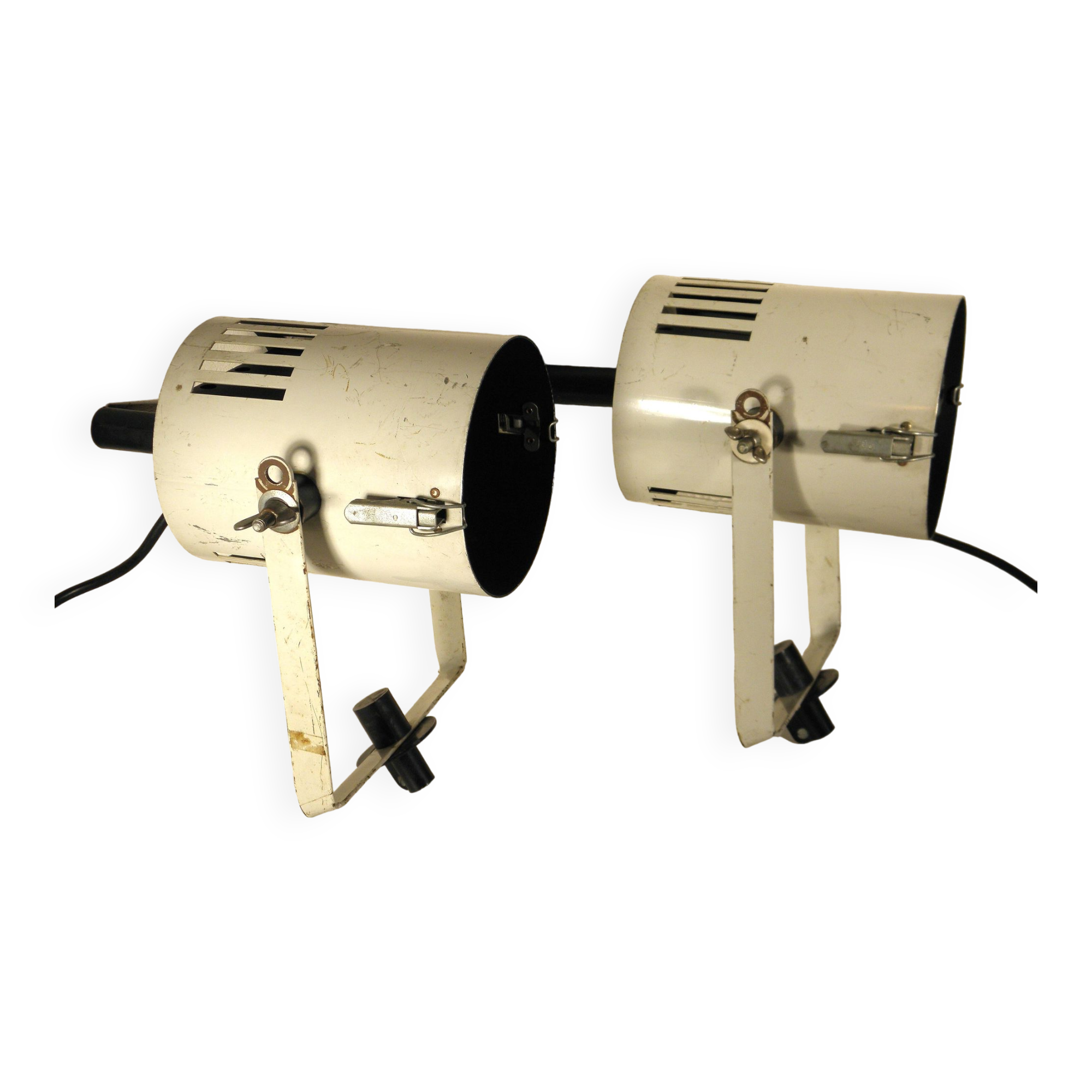 Pair of Lita studio spotlights 1970