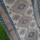 Tapis turc vintage fait main 134x203 cm