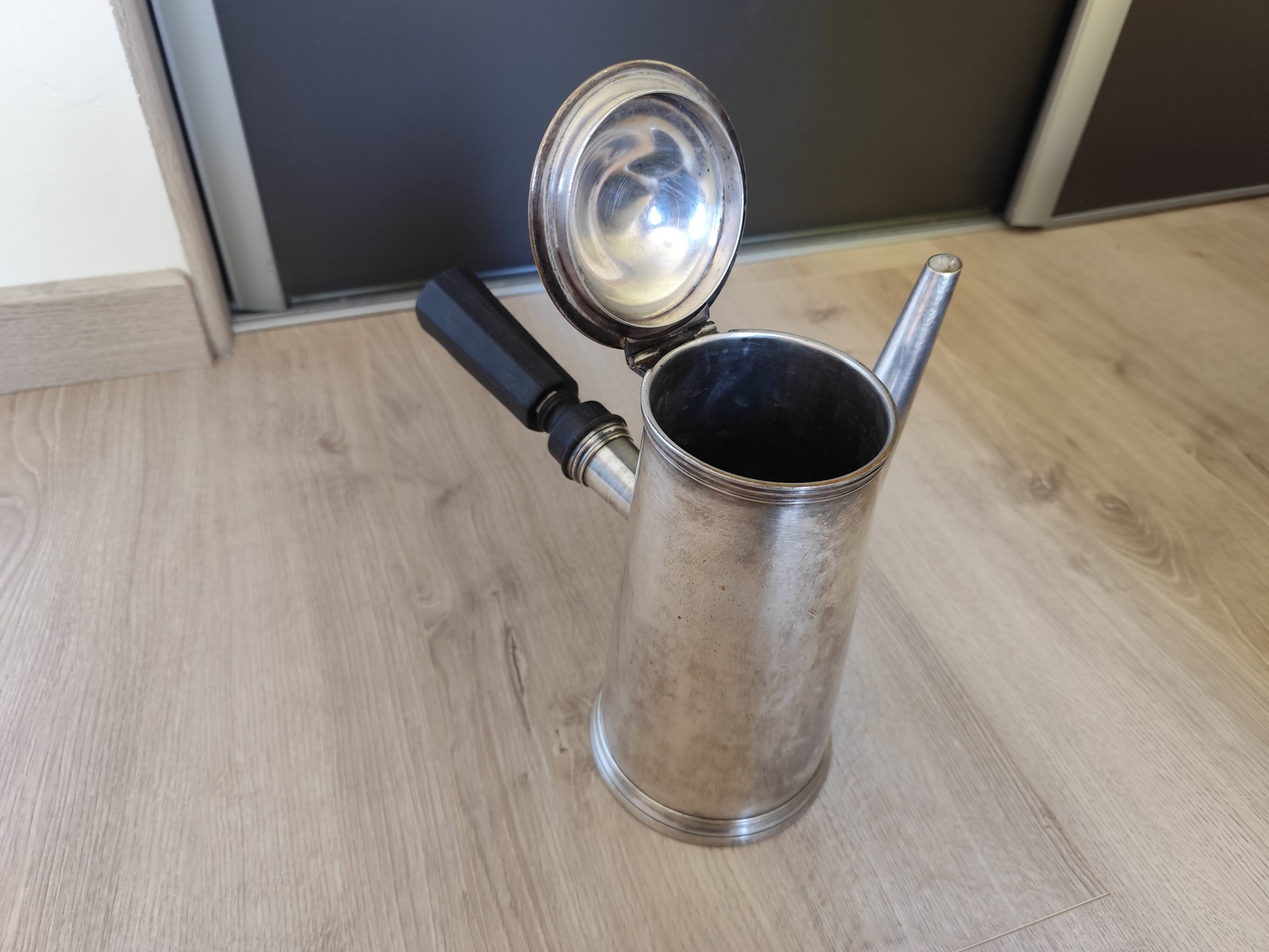 Chocolatière Cafetière ancienne CHRISTOFLE Métal argenté