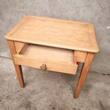 Small children's desk or side table.