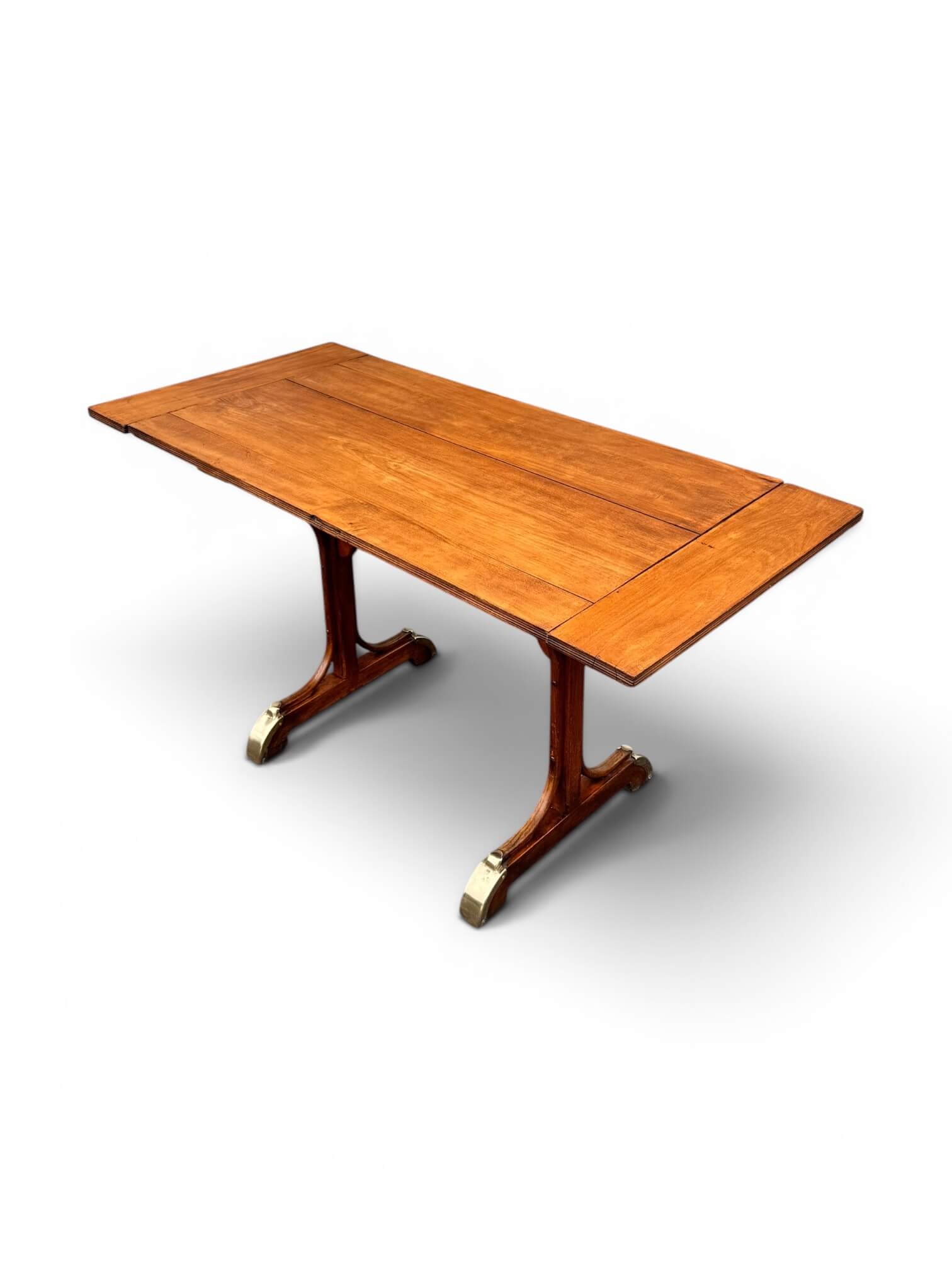 Old Thonet bistro table with drop-leaves.