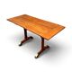 Old Thonet bistro table with drop-leaves.