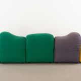 Cannaregio Modular Sofa with Footrest by Gaetano Pesce for Cassina, Italy 1986