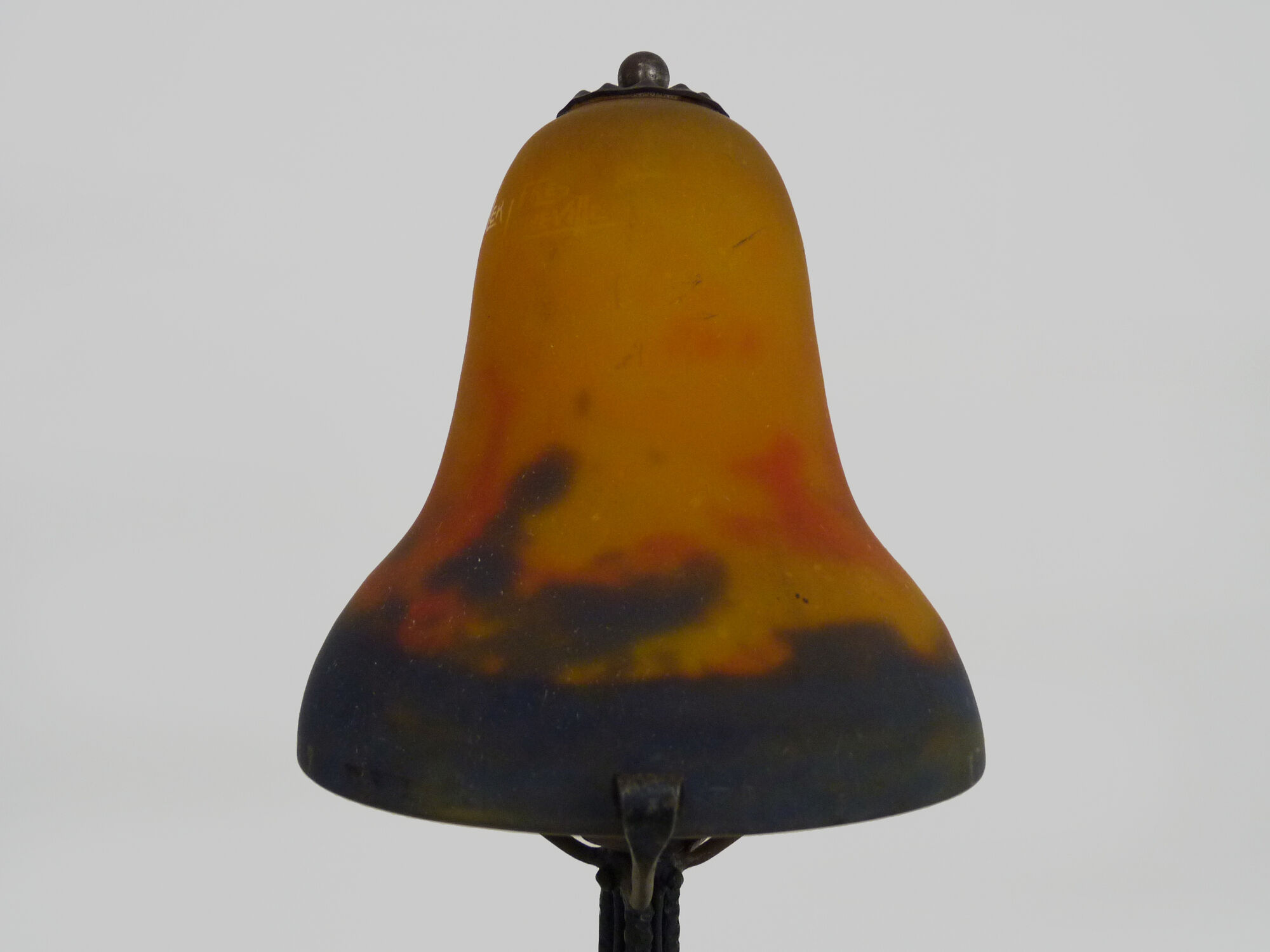 Vintage Art Deco desk lamp by Muller Frères Lunéville, 1930s