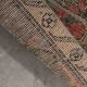 Vintage Turkish Oushak Rug Handwoven 52x712 cm
