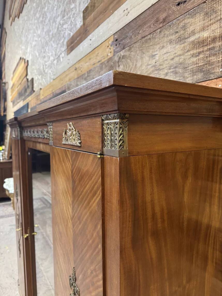 Empire library in mahogany - Early 20th century