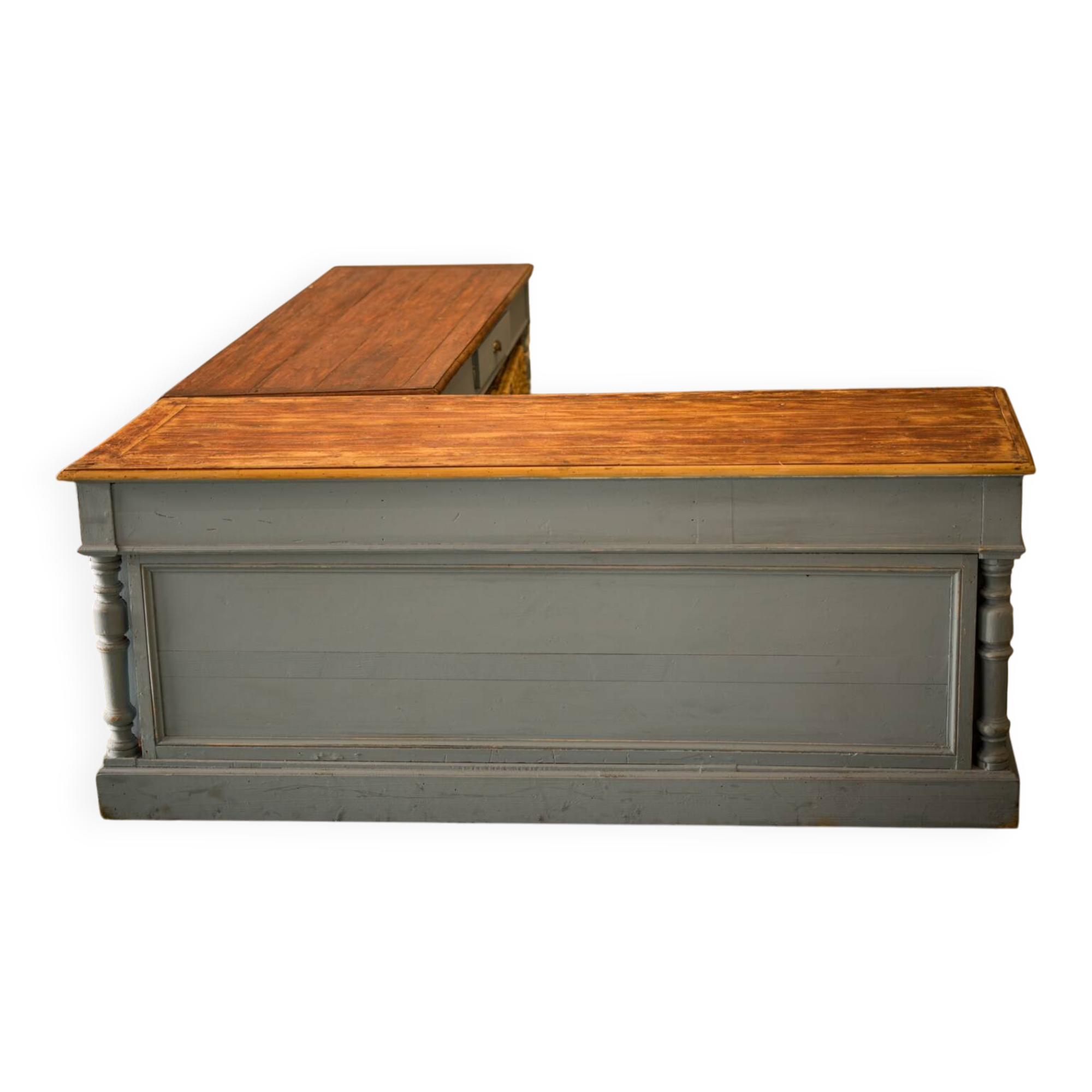 2 draper's counters, trade furniture