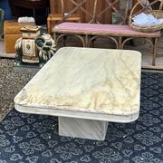 Marble coffee table