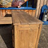 Small walnut desk from the 1950s