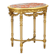 Table style néoclassique en bois sculpté XIXe siècle