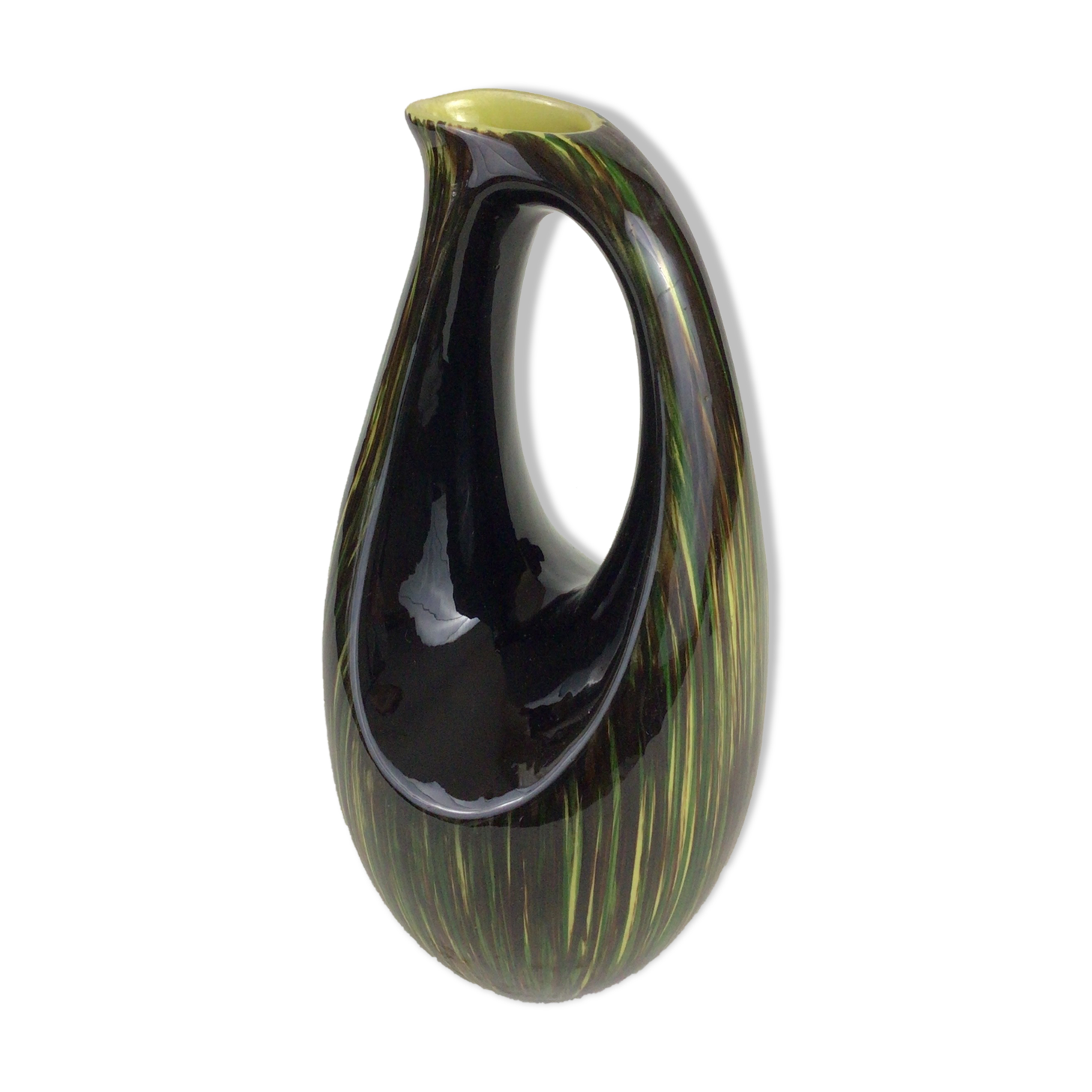 Ceramic vase Saint Clément years 50-60