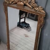 Louis XVI style golden mirror