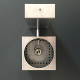 Italian stainless design sconce