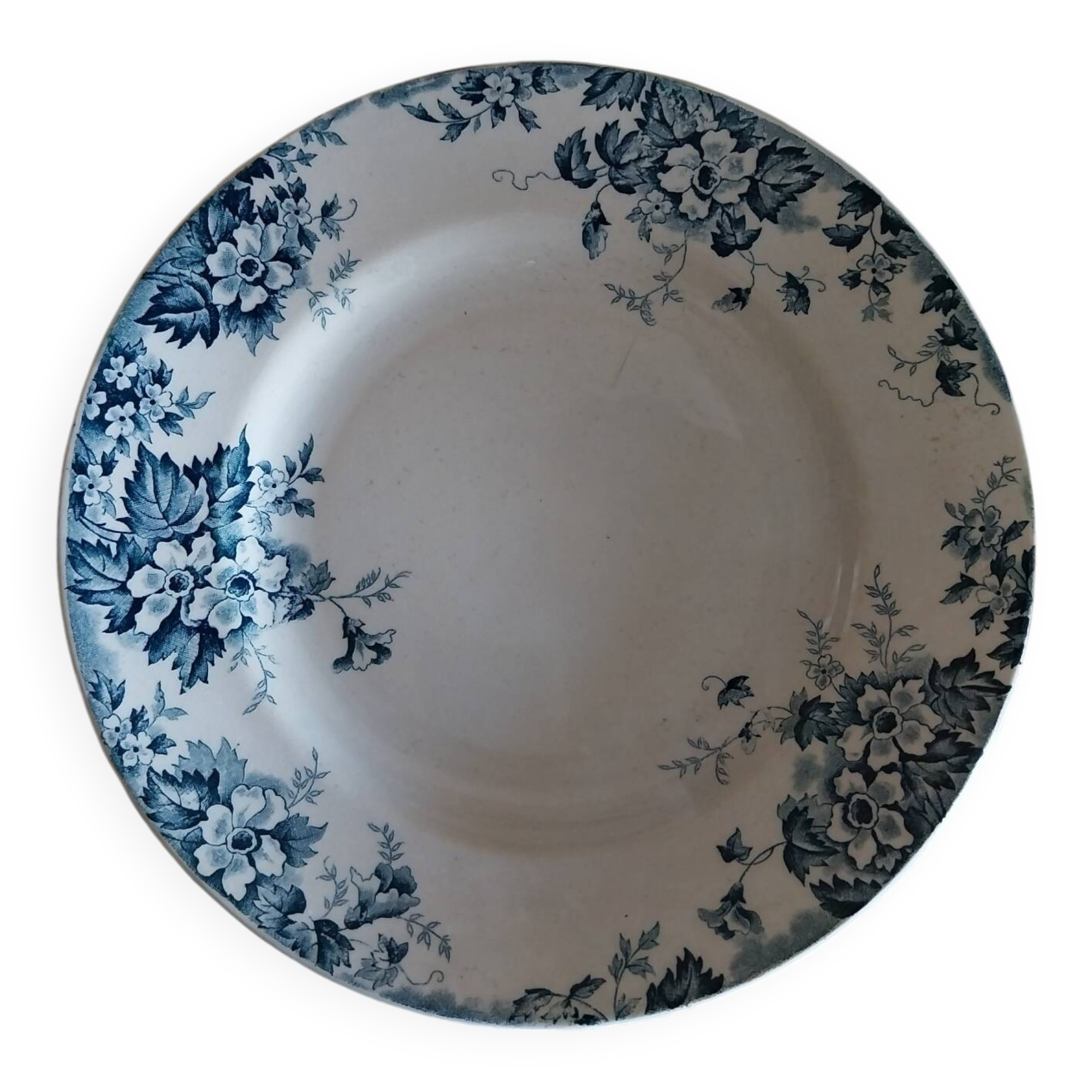 Ironstone plate St Amand & Hamage