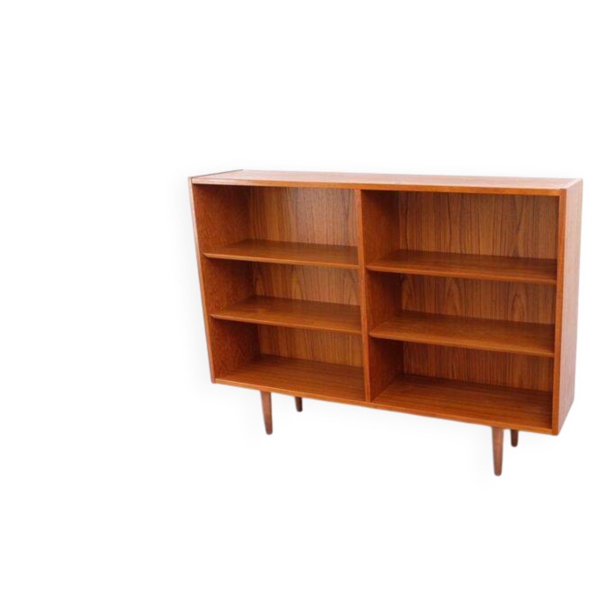 Buffet/étagère en teck Hundevad style rétro vintage années 60-70