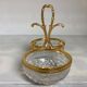 Double bowl servant in crystal Stella Genuine Lead Crystal