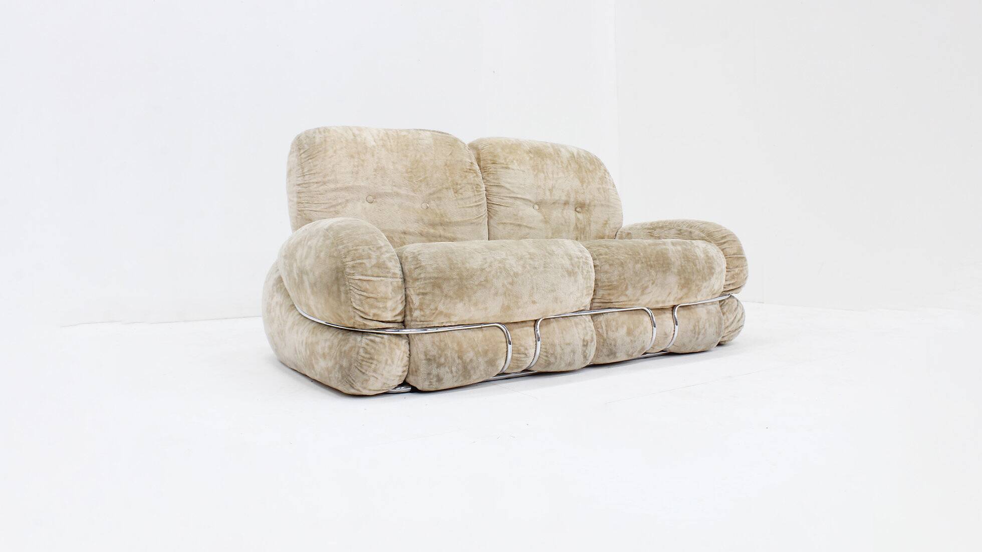 Vintage Okay sofa by Adriano Piazzesi, Italy 1970s