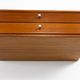 Console murale en teck par Kai Kristiansen pour Aksel Kjersgaard années 1960