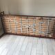 Wood bed Day bed vintage 50s 60s braces