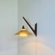 Wood And Sisal Wall Lamp By E.R. Nele For Temde Leuchten, Germany/Switzerland 1960S