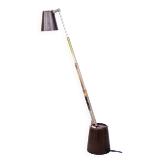 Telescopic Brawn Lampette desk or Wall light by Koch Creations - 1960's