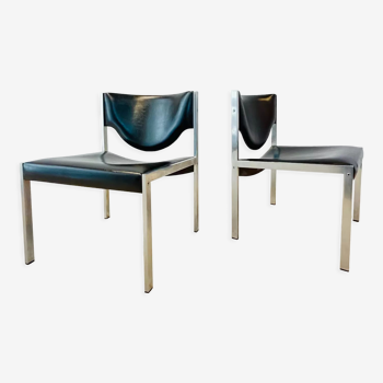 Pair easy chairs