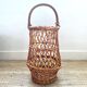 Panier en osier vintage pour fleurs