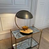 Water lily lamp, Maison Charles, 1970s