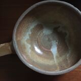 4 enamelled sandstone bowls