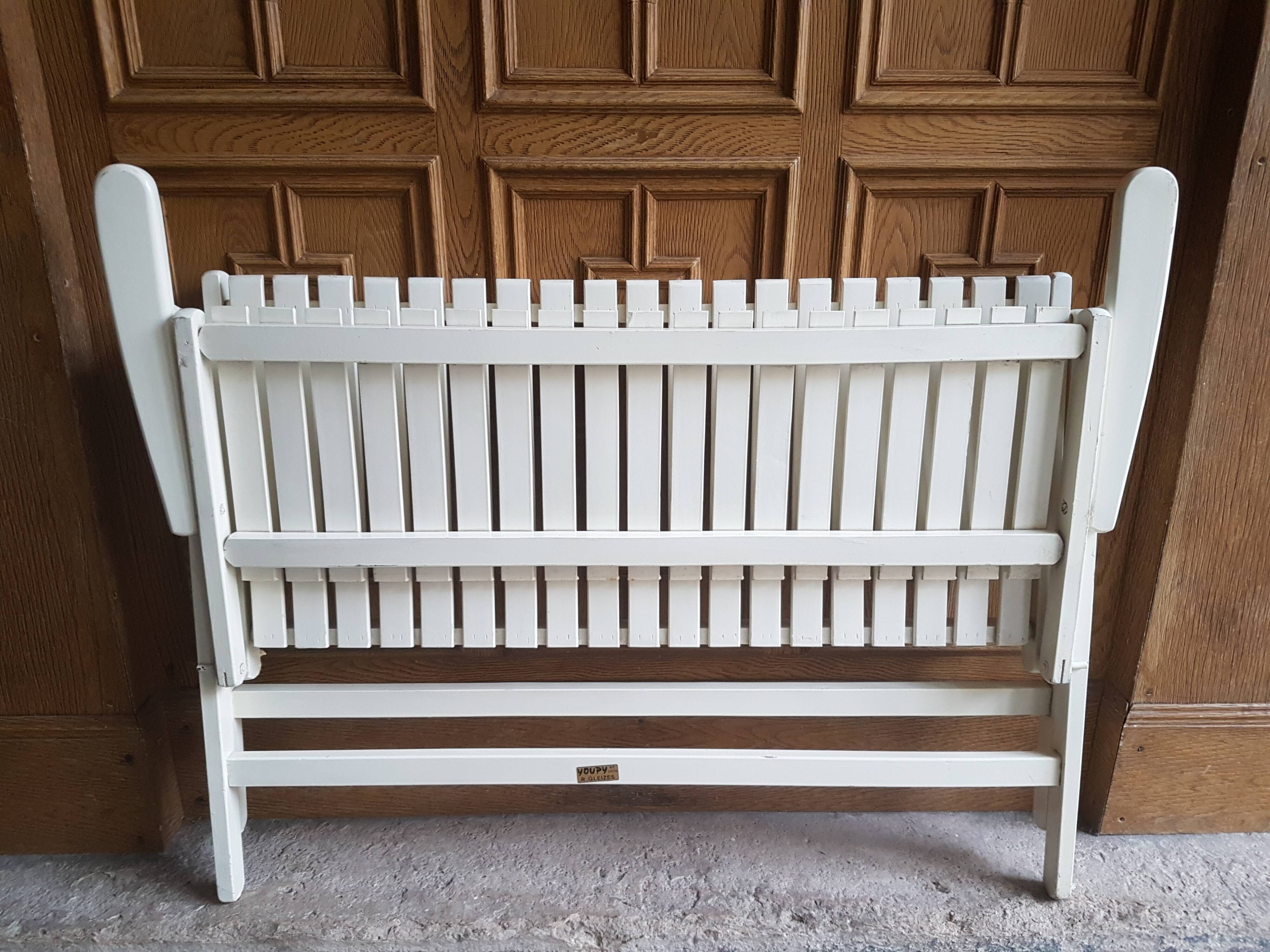 Banc pliable Youpy de R.Gleizes vintage