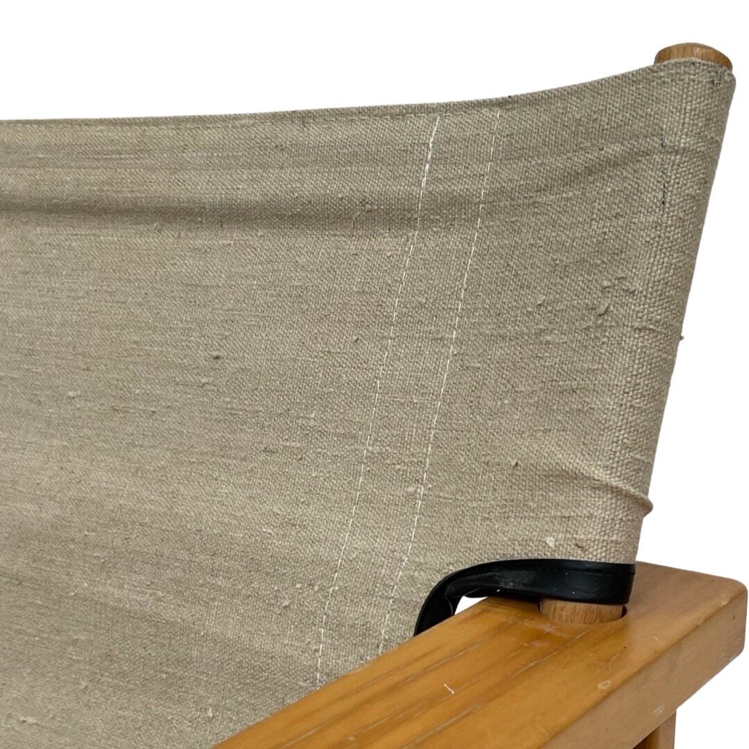 Vintage safari chair 1970's design easy chair