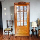 Parisian art deco oak wardrobe