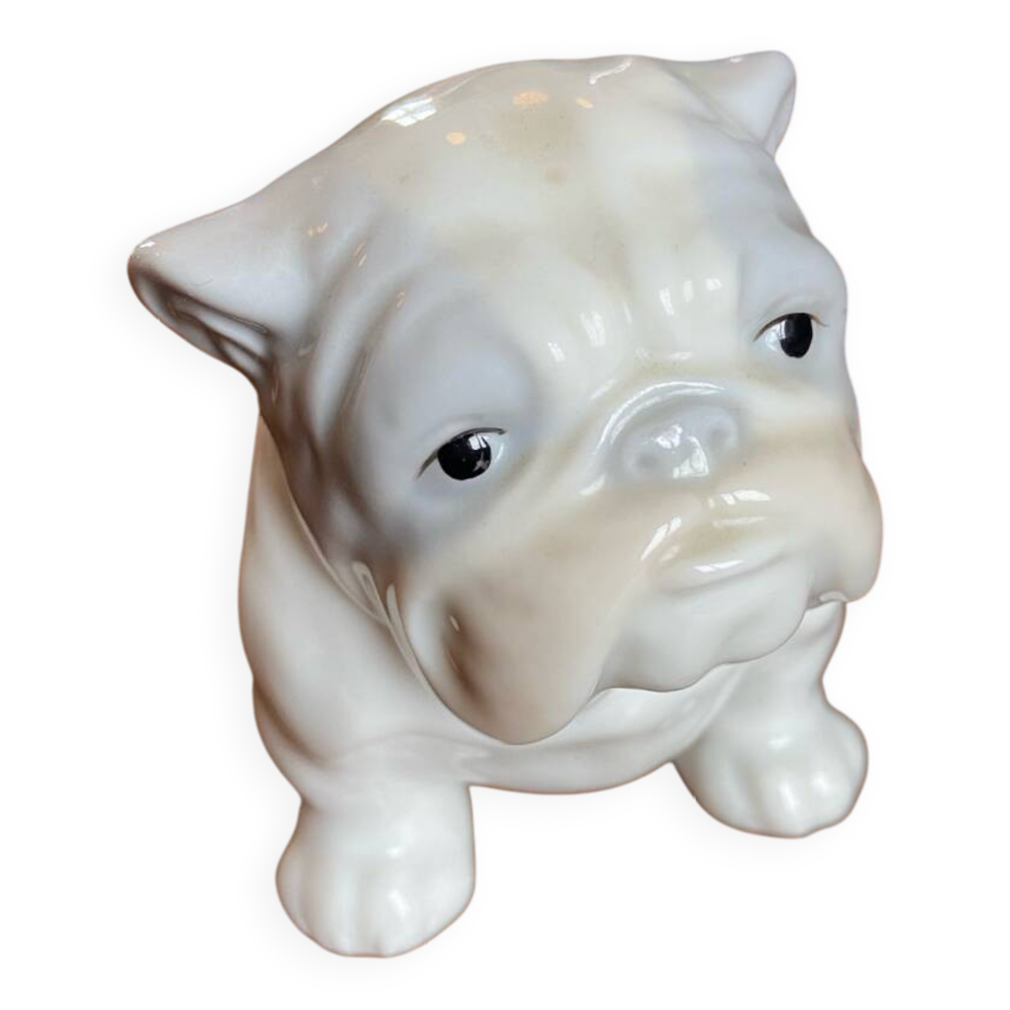 Chien en porcelaine Harvey Knox