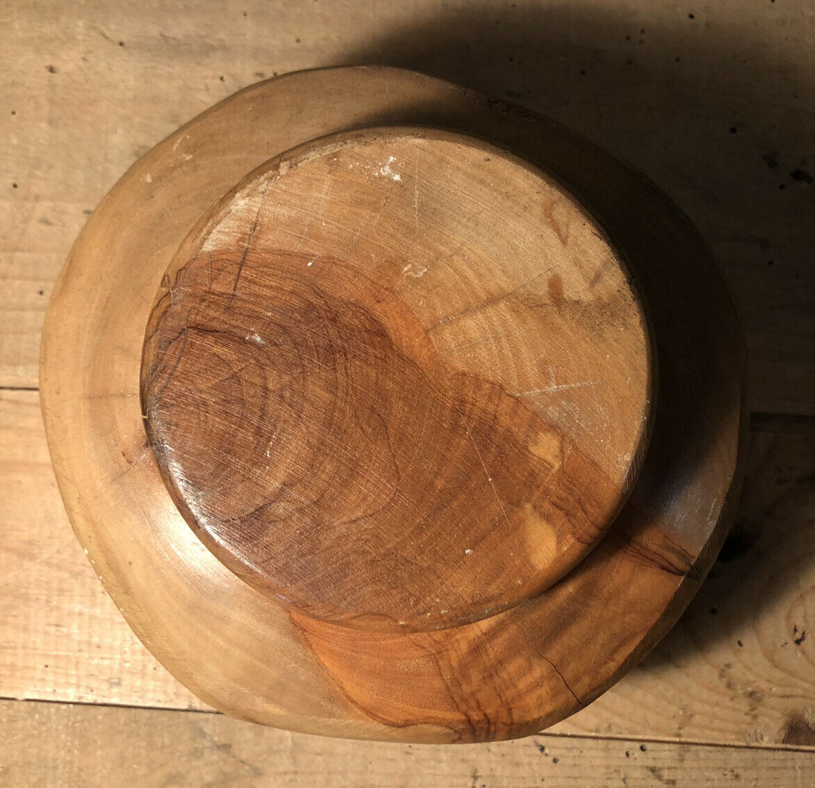 Empty cup wooden pocket