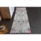 1970s Turkish Oushak Handmade Wool Cotton Beige Runner 77x245