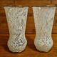 Pair of glass vases from Clichy, late 19th/early 20th century