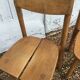 A pair of Chair grain of Café Pierre Gautier - Delaye