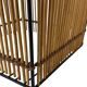 Vintage Rohe Noordwolde rattan basket by Dirk van Sliedrecht 60's Design